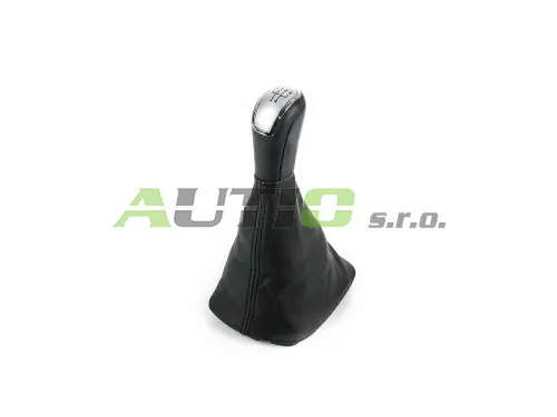 Řadicí páka s manžetou Škoda Octavia I 1997 - 2011, 5 stupňů, stříbrná (hlava 12 mm) Top Prodej